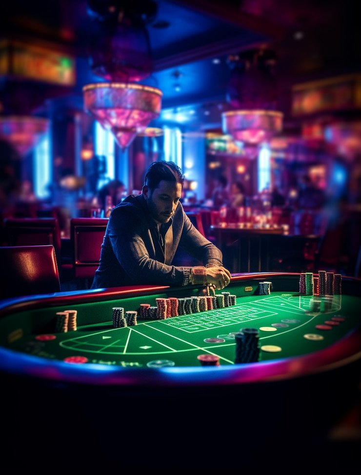 Meja Blackjack kasino langsung dengan dealer live berinteraksi
